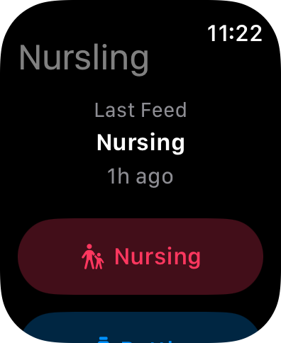 Apple Watch — last feed and quick start